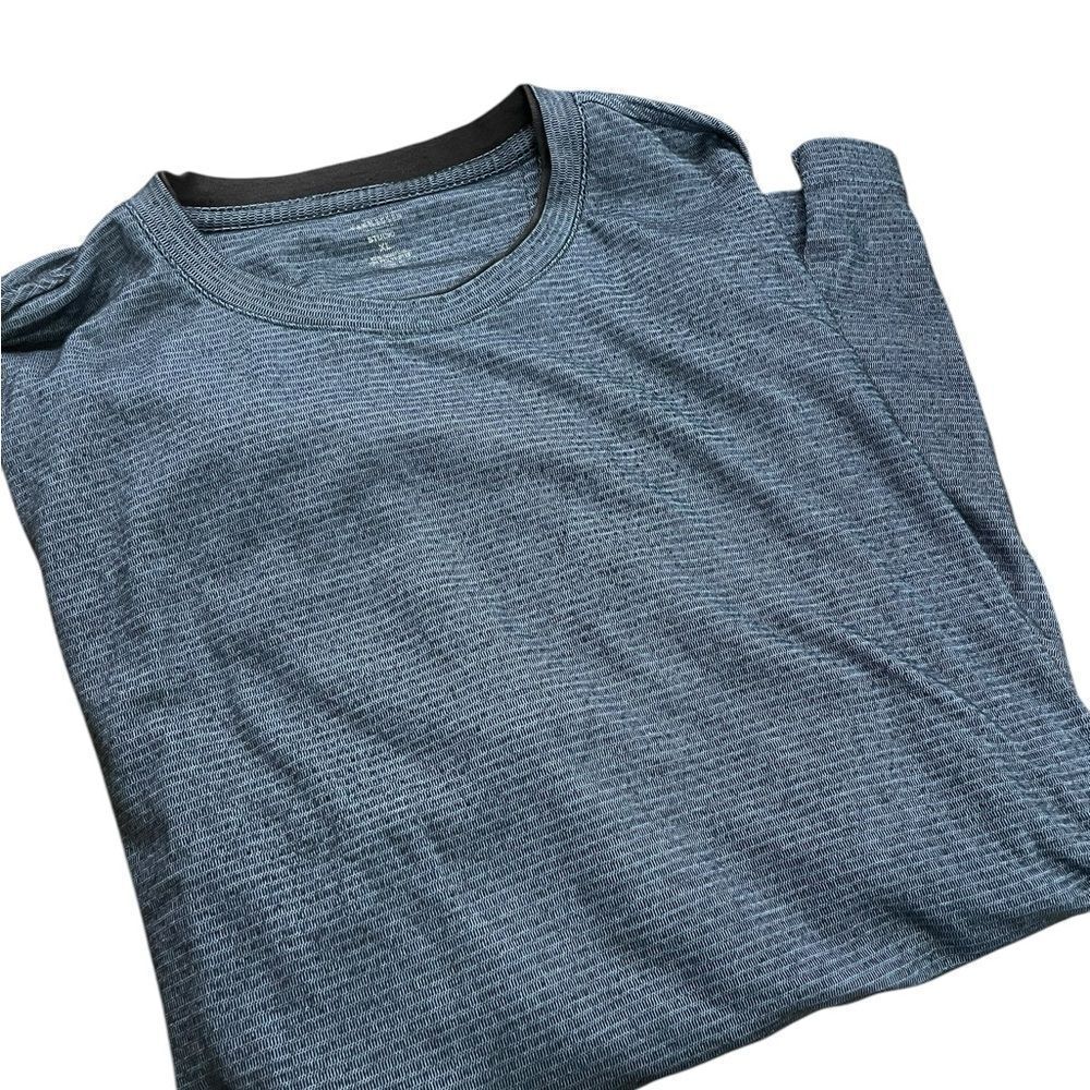 Structure vintage Gray Striped T-Shirt excellent condition size XL see pics